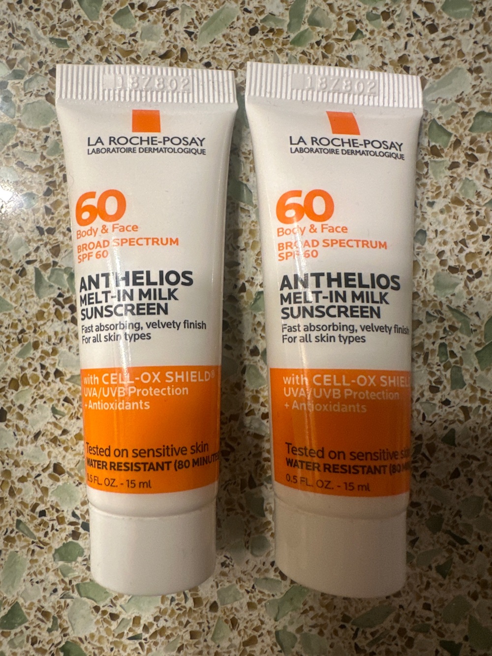 TWO La Roche-Posay Anthelios Melt-In Milk SPF 60 Sunscreen — NEW IN BOX